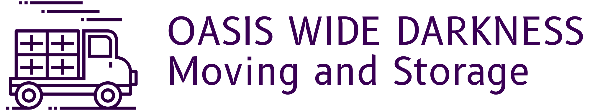 oasis wide darkness moving and storage logo